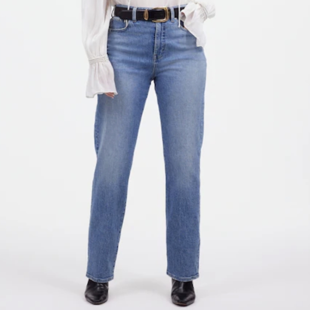 Madewell The Curvy '90s Straight Jean